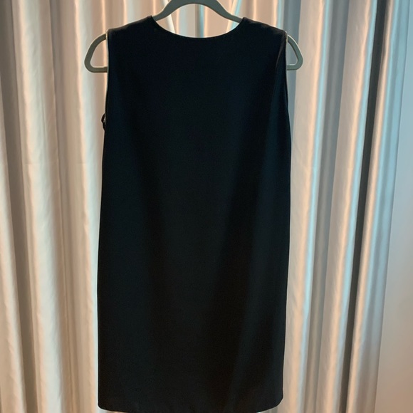 All Saints stylish and flattering black zipper dress - Picture 4 of 5